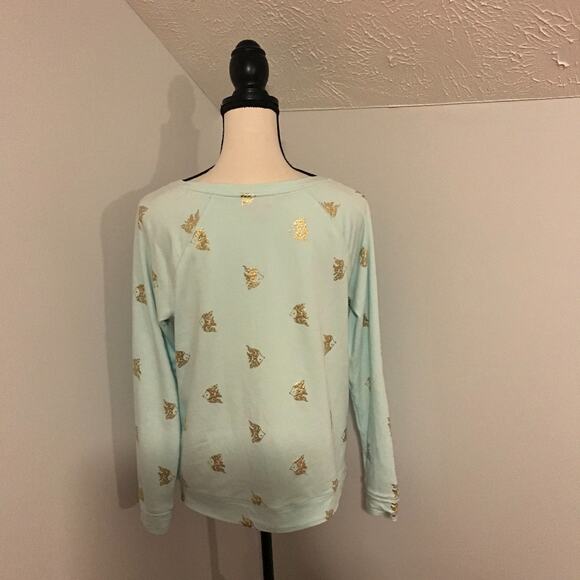 Lilly Pulitzer Braydon Pullover UPF 50+ Pink Sunset Seas the Day Graphic - MED - Picture 4 of 11